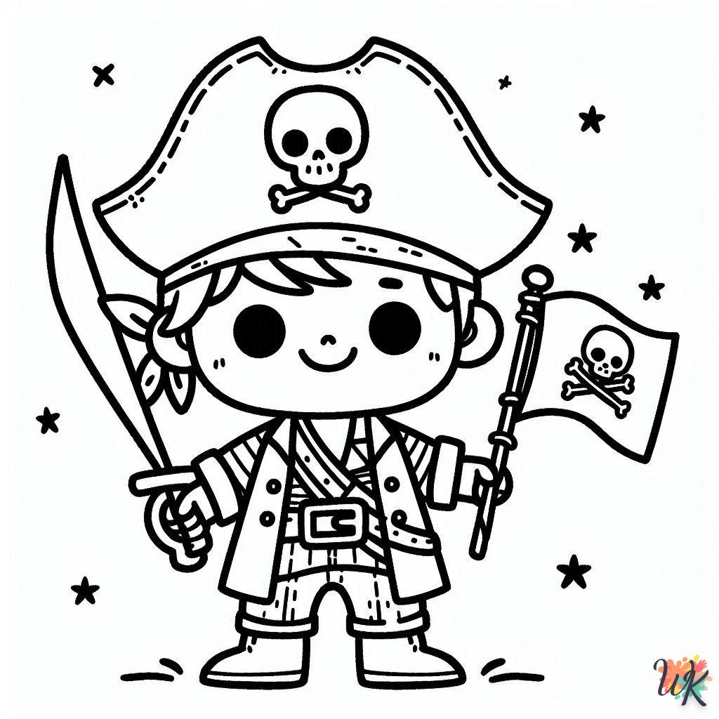 Dibujos Para Colorear Piratas