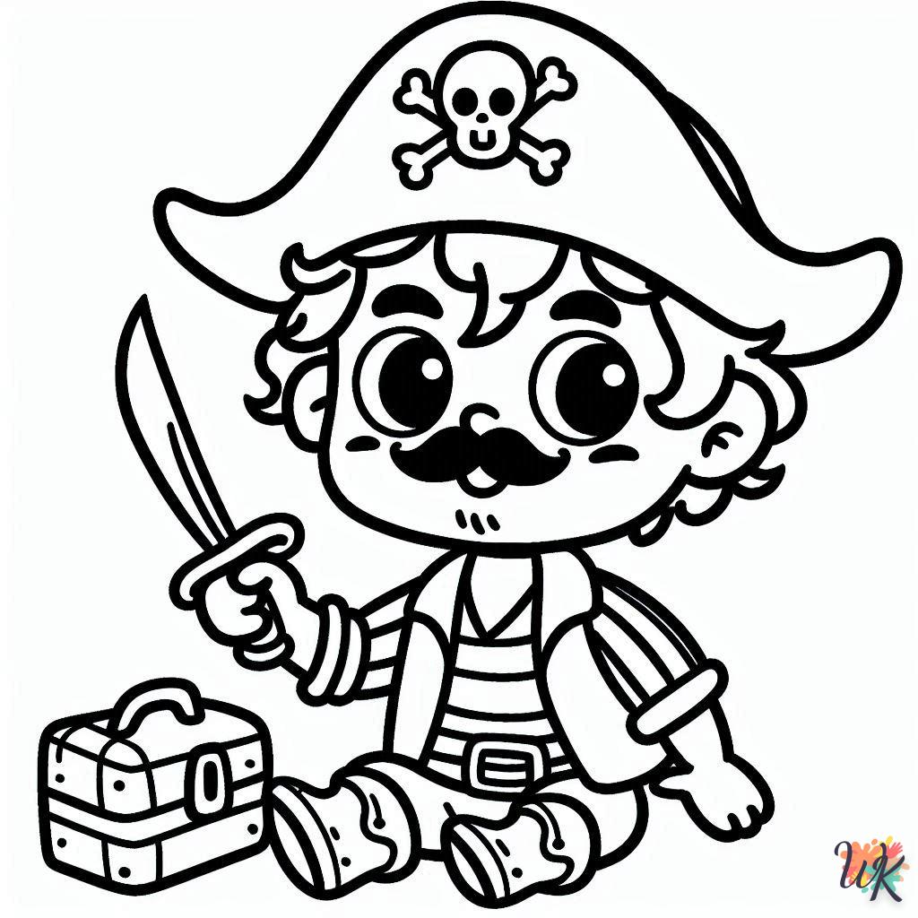 Dibujos Para Colorear Piratas