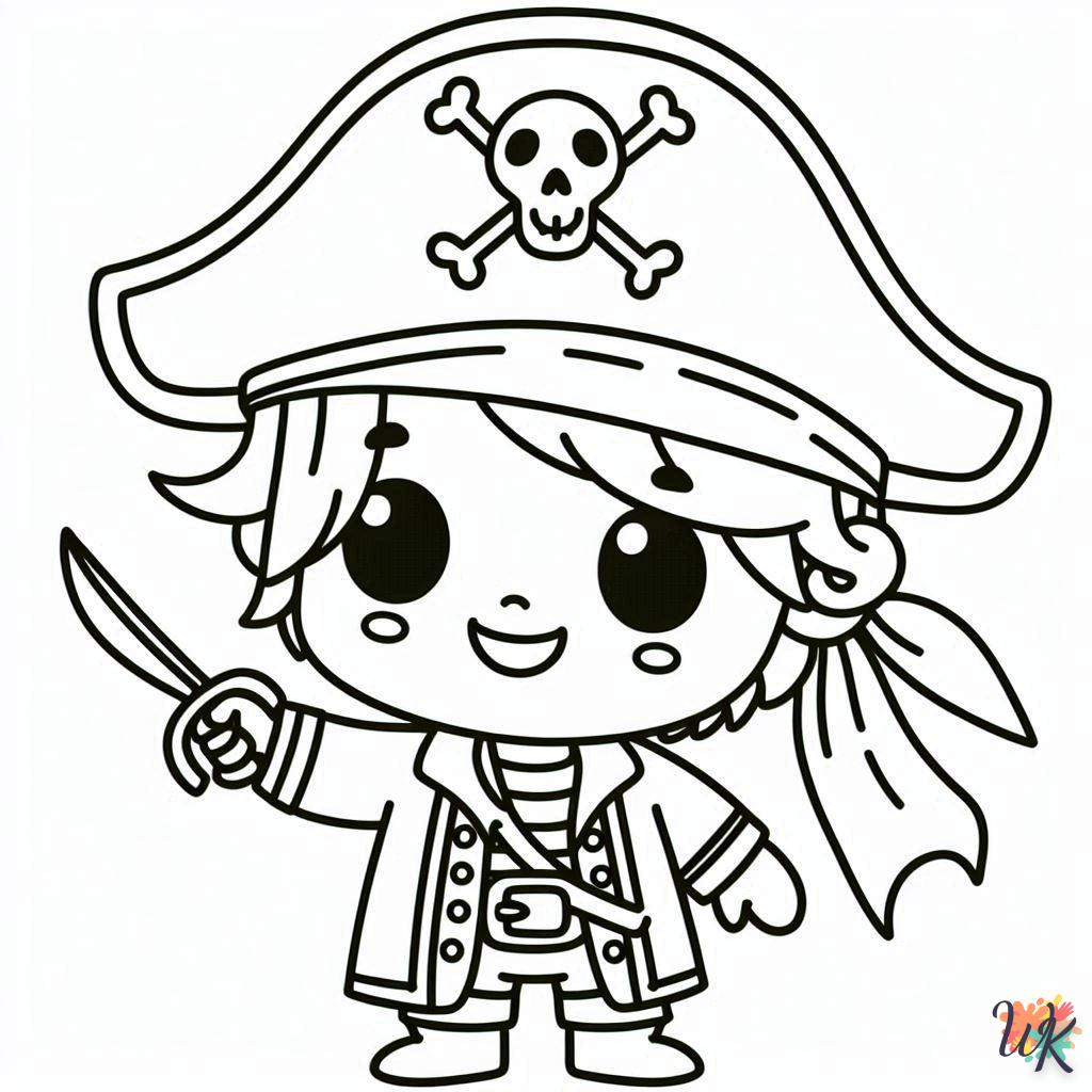 Dibujos Para Colorear Piratas