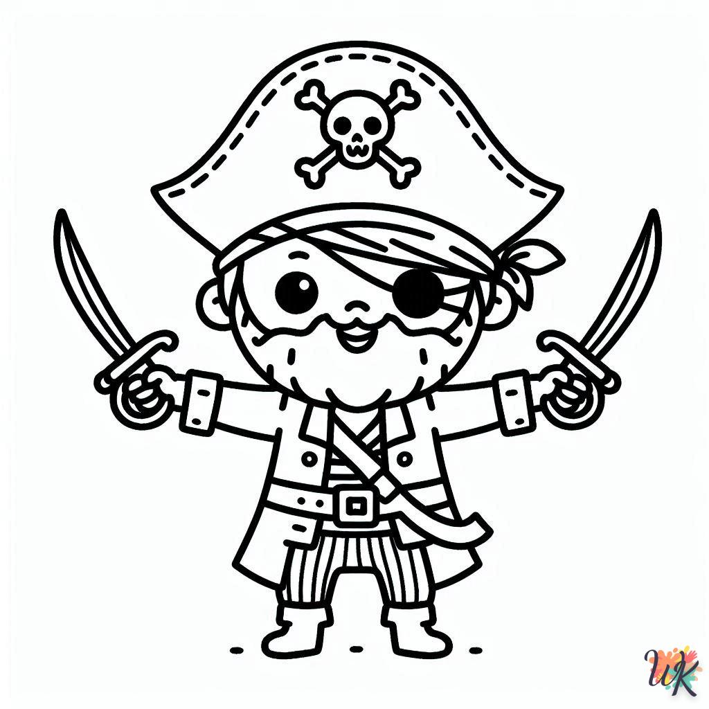 Dibujos Para Colorear Piratas