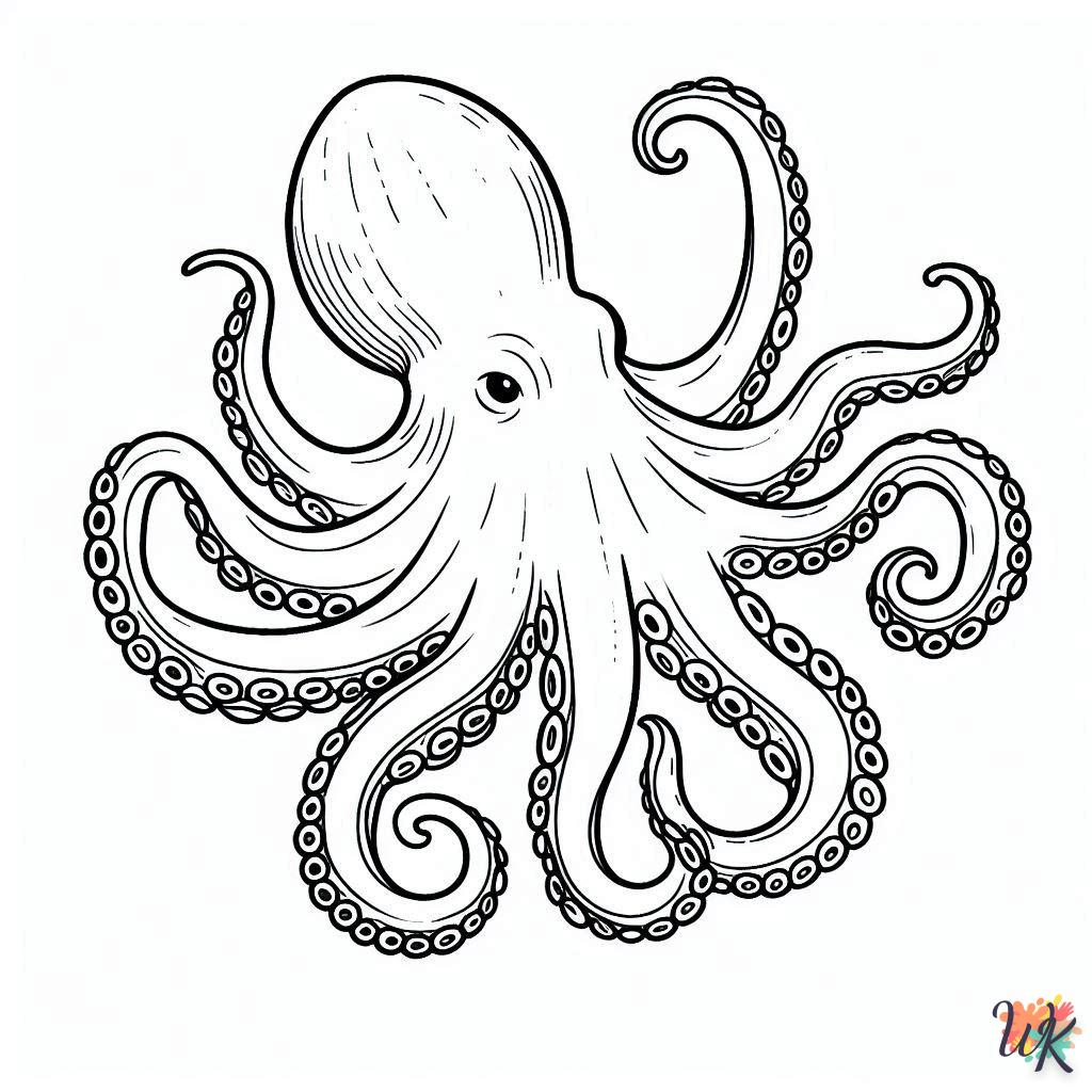 Dibujos Para Colorear Pulpo