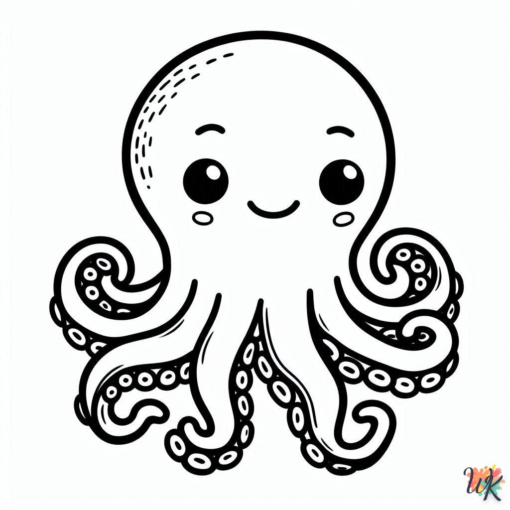 Dibujos Para Colorear Pulpo