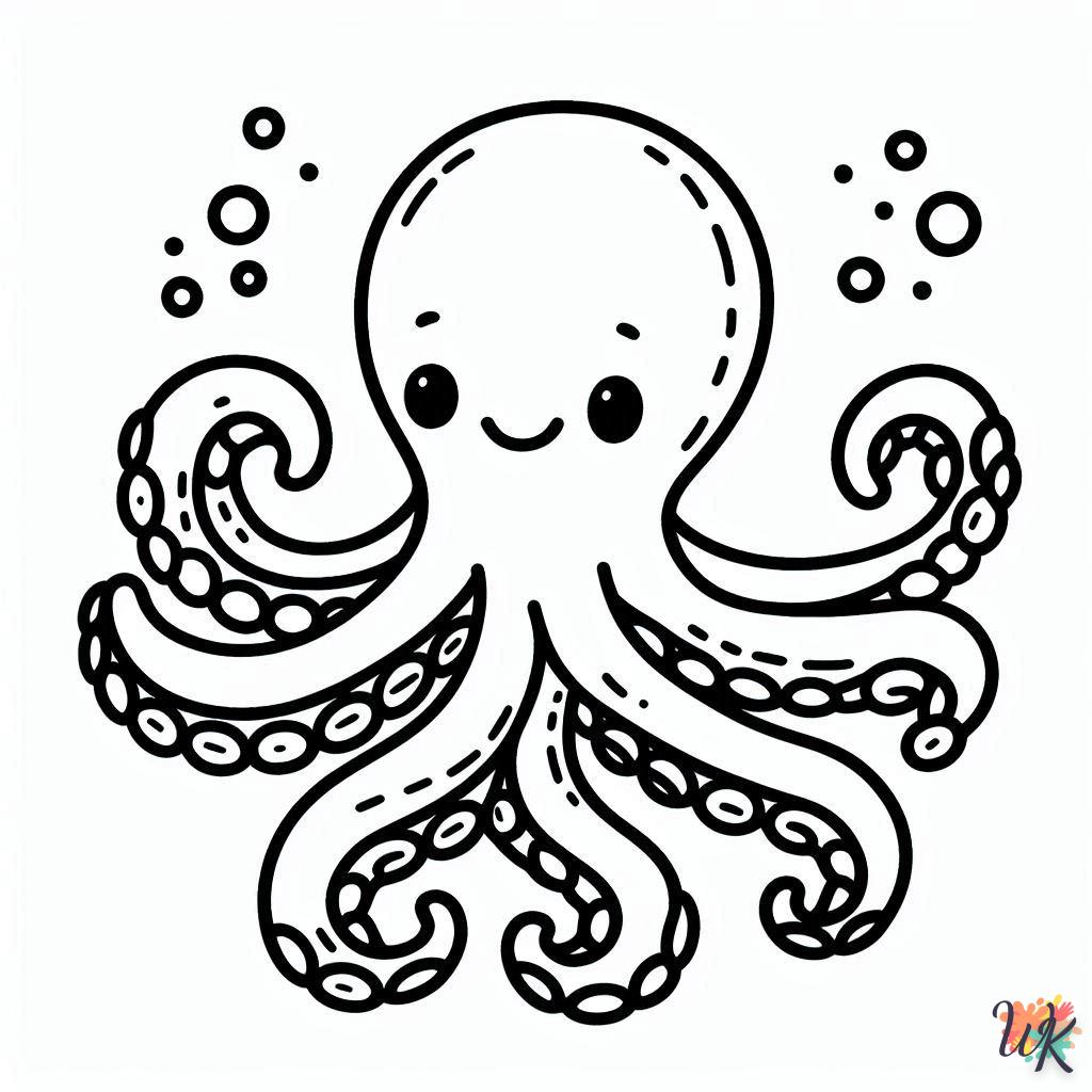 Dibujos Para Colorear Pulpo