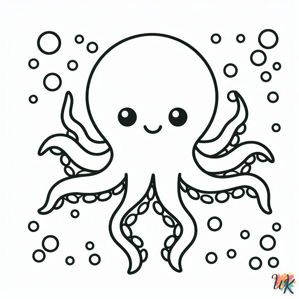 Dibujos Para Colorear Pulpo