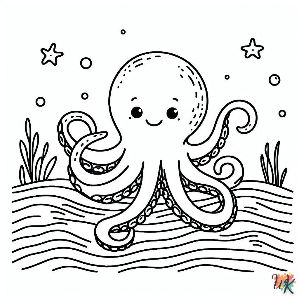 Dibujos Para Colorear Pulpo