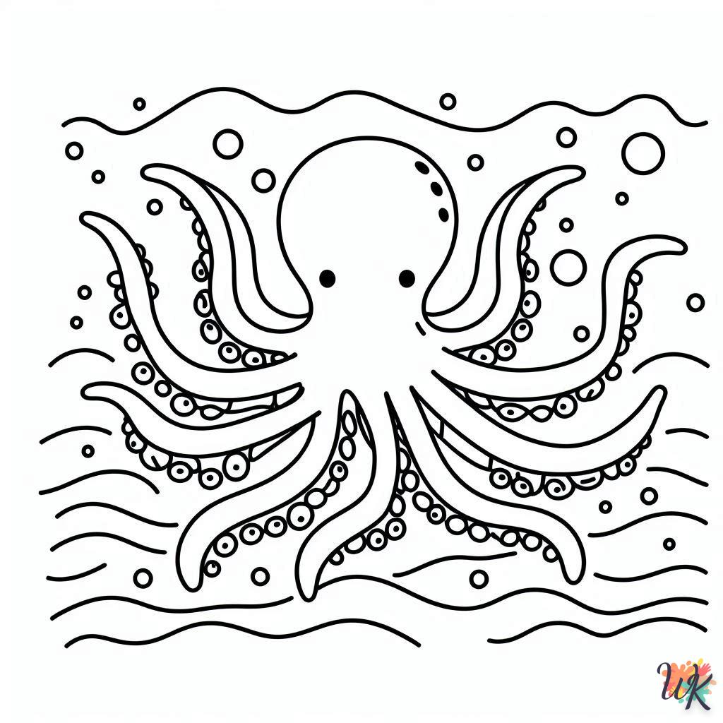 Dibujos Para Colorear Pulpo