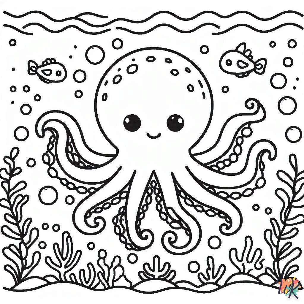 Dibujos Para Colorear Pulpo