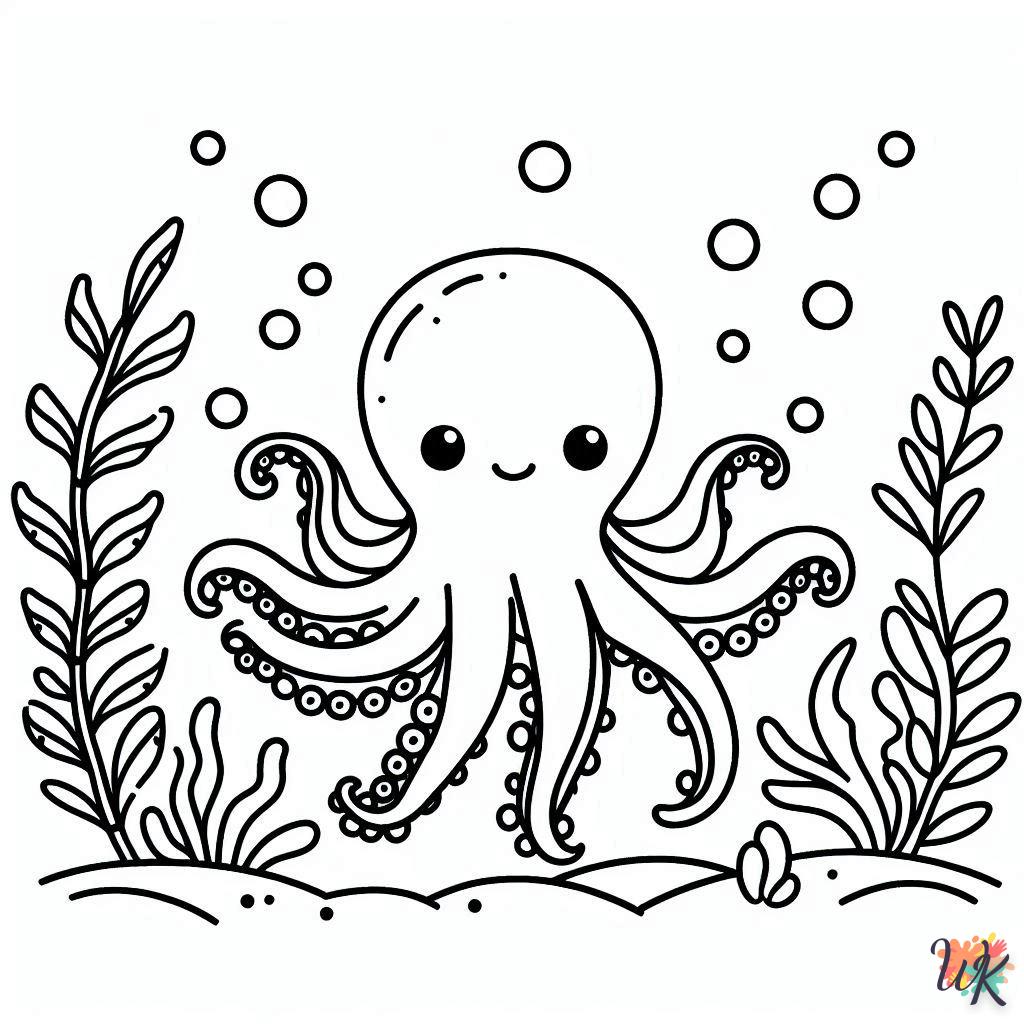 Dibujos Para Colorear Pulpo