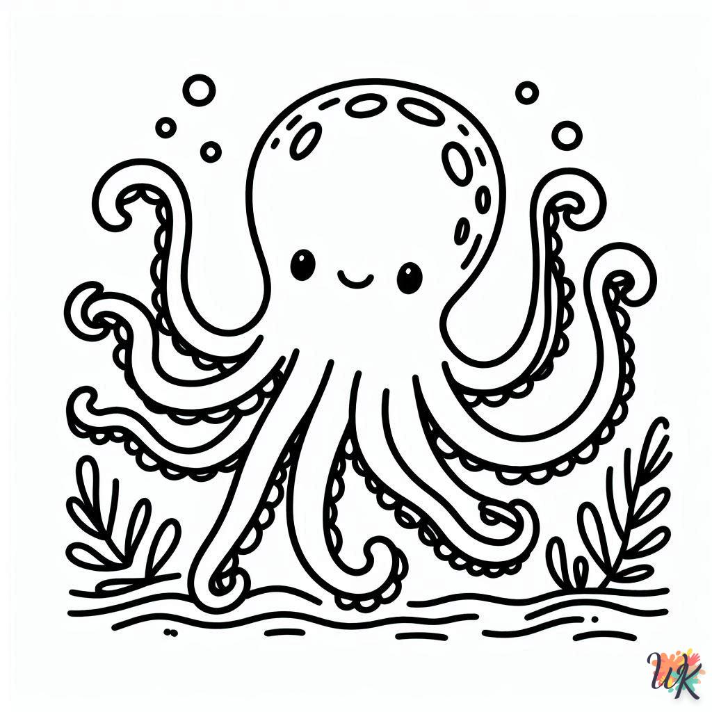 Dibujos Para Colorear Pulpo