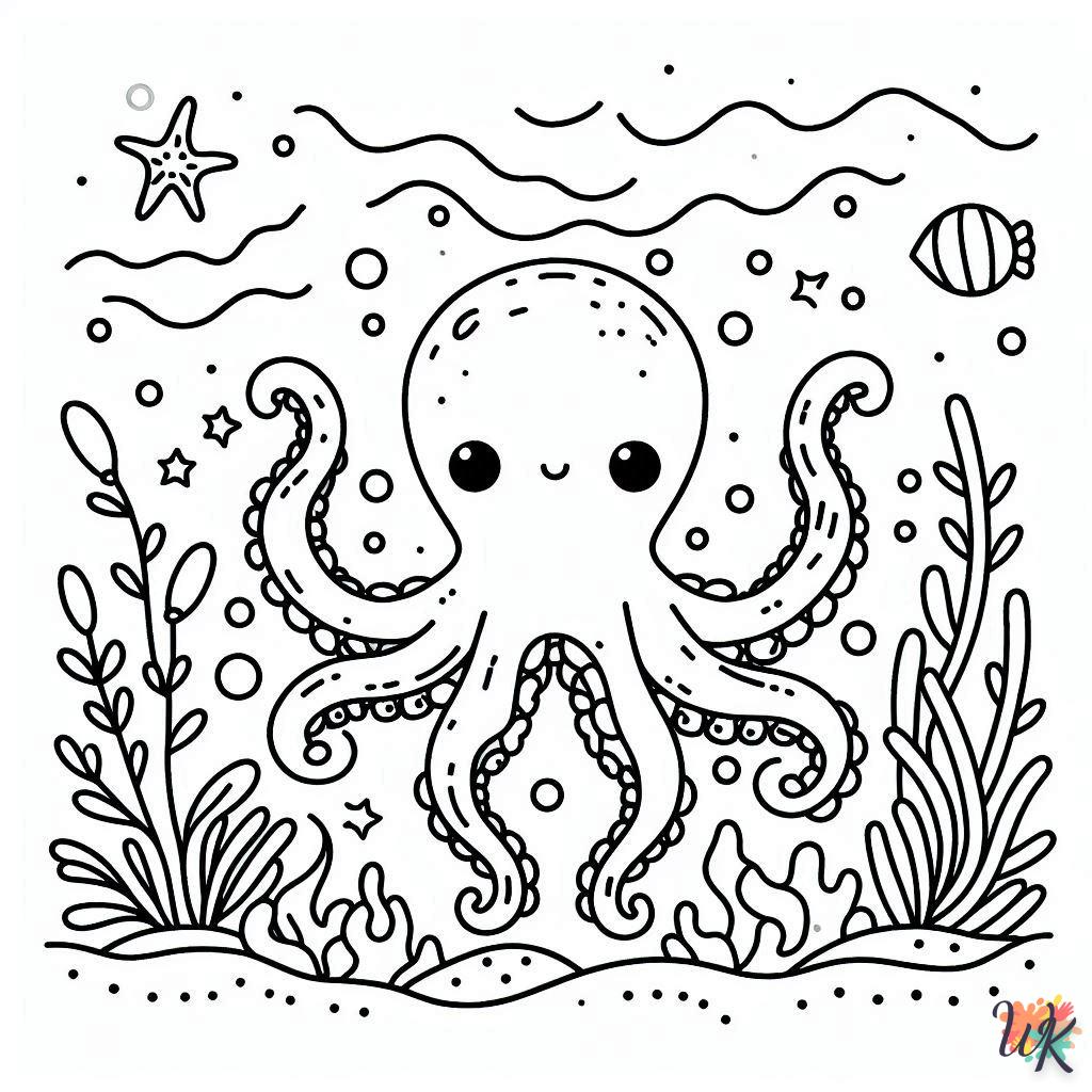 Dibujos Para Colorear Pulpo