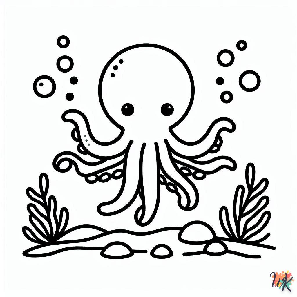 Dibujos Para Colorear Pulpo