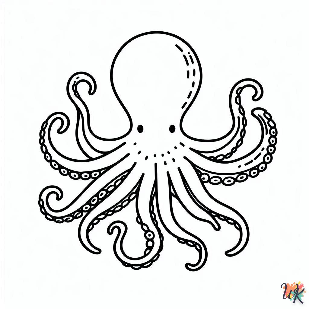 Dibujos Para Colorear Pulpo