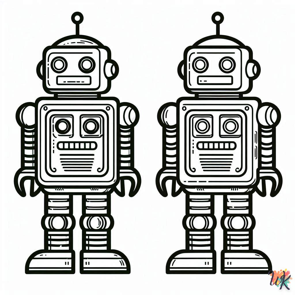 Dibujos Para Colorear Robot