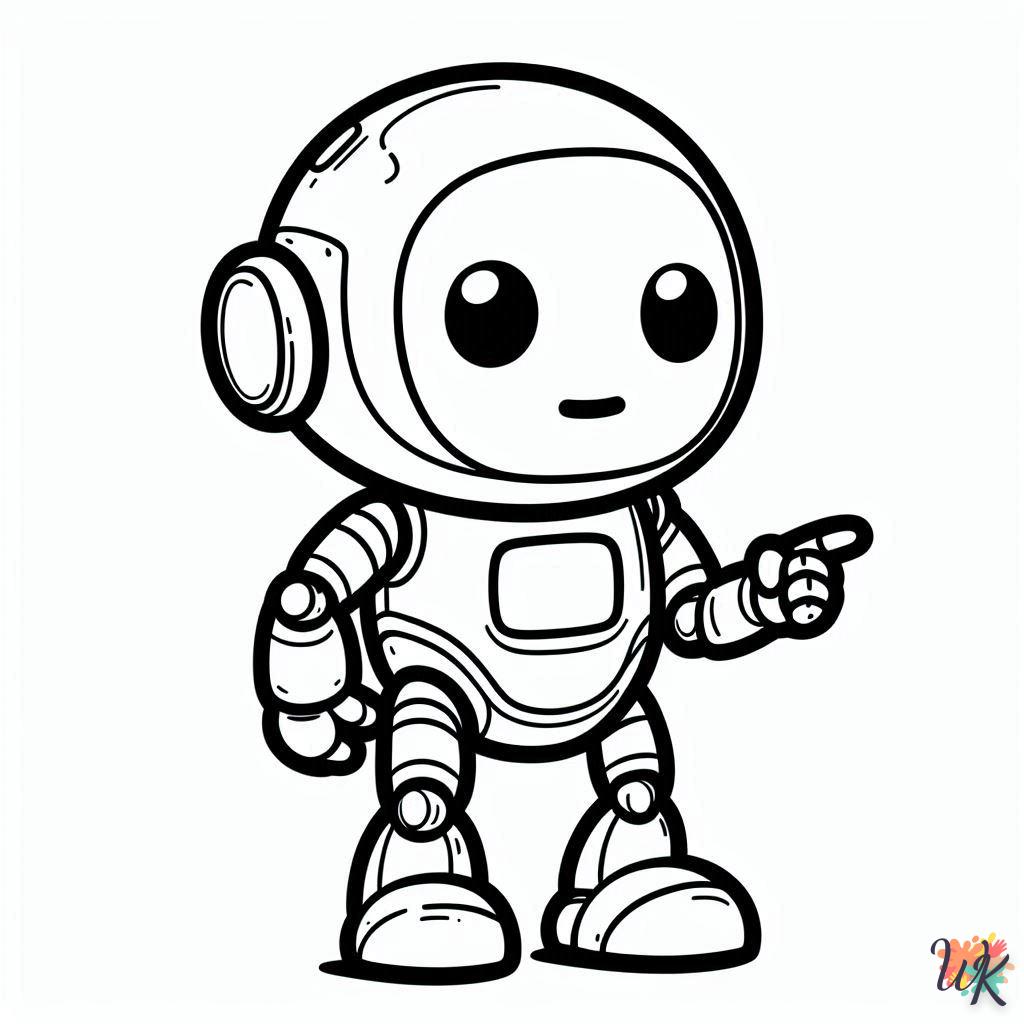 Dibujos Para Colorear Robot