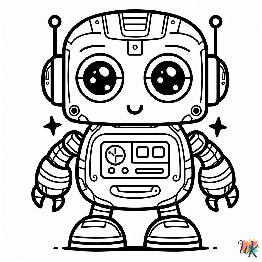 Dibujos Para Colorear Robot