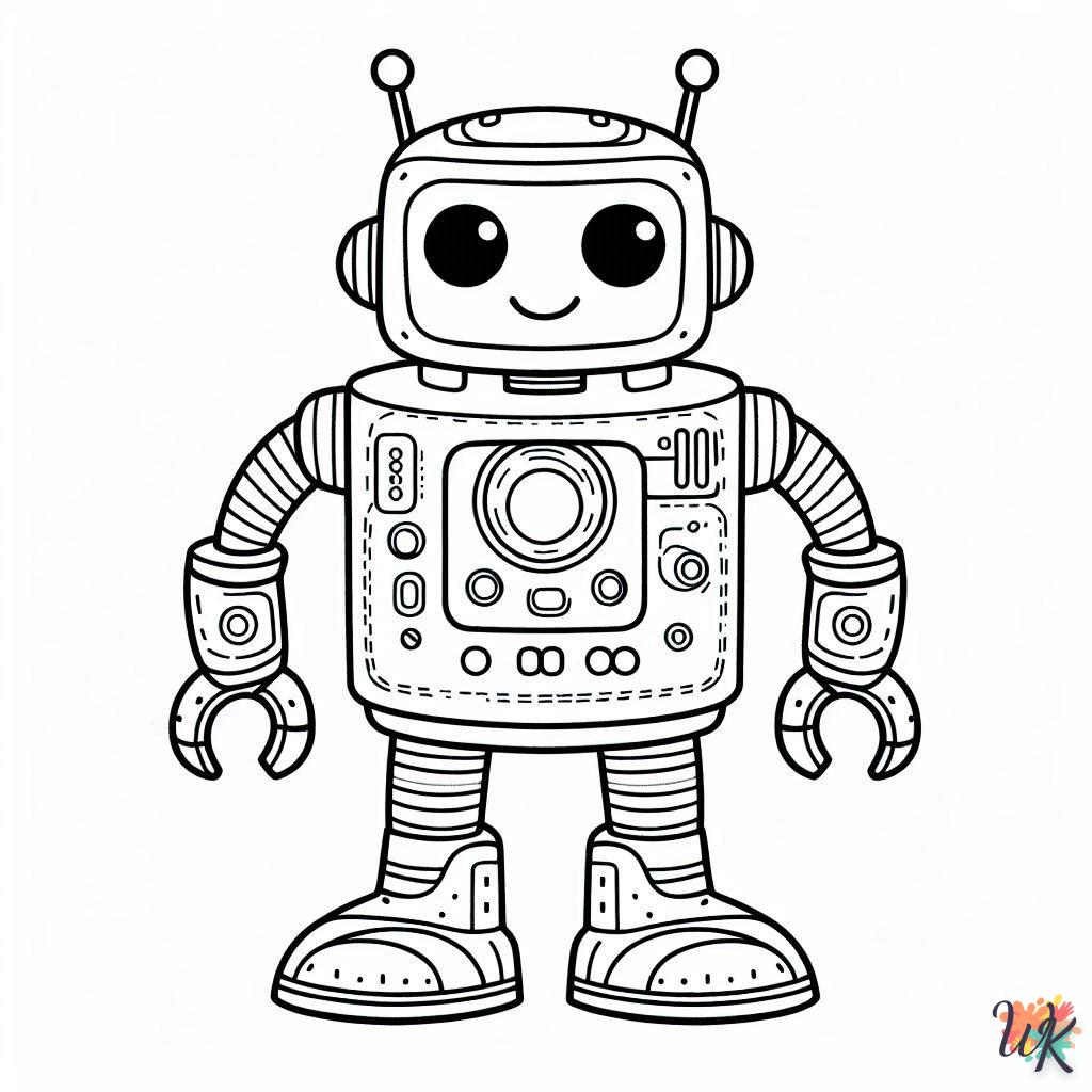 Dibujos Para Colorear Robot