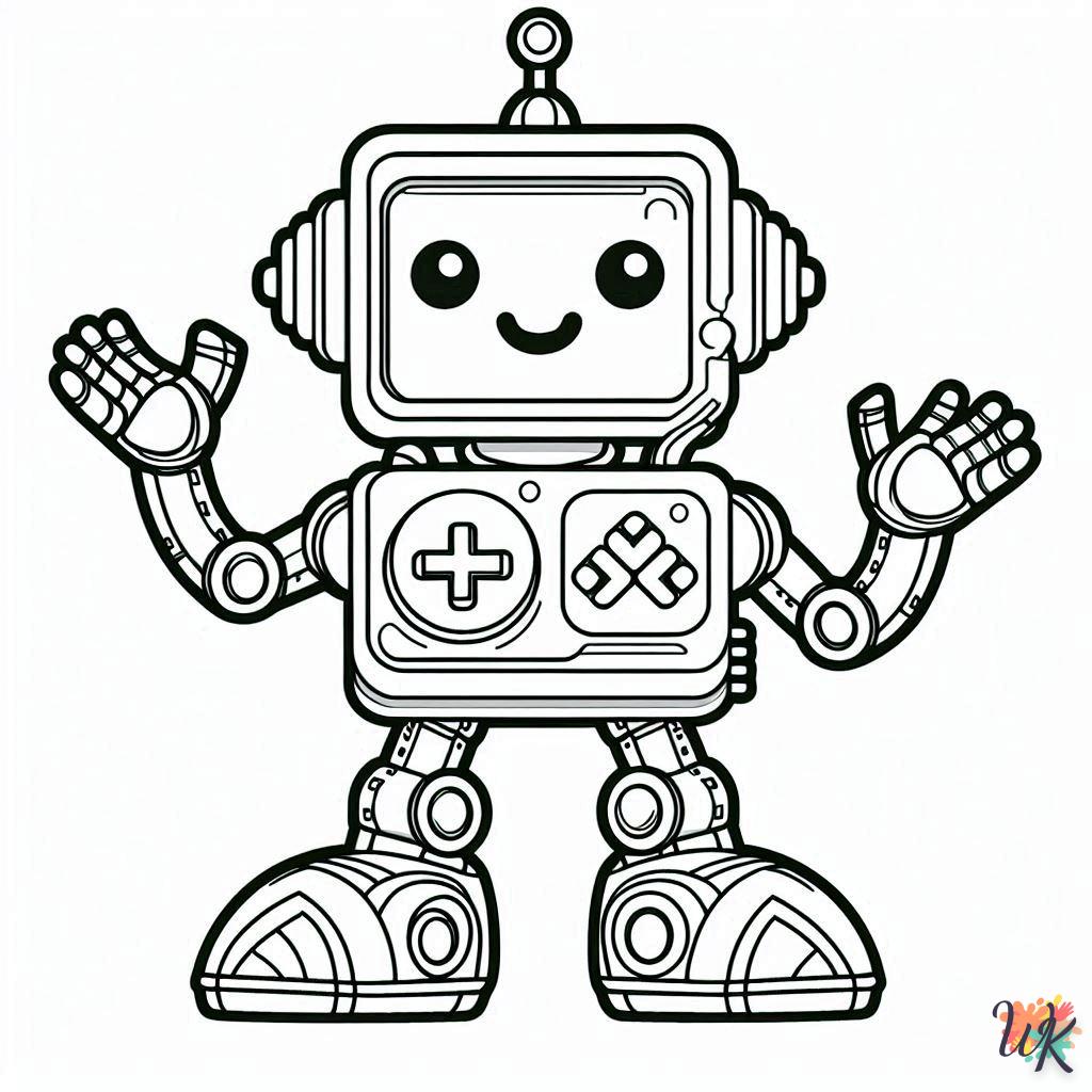 Dibujos Para Colorear Robot