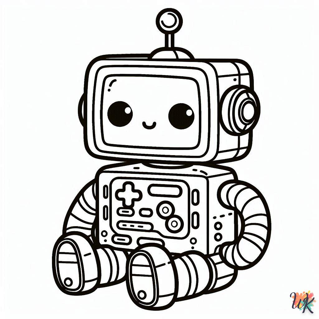 Dibujos Para Colorear Robot