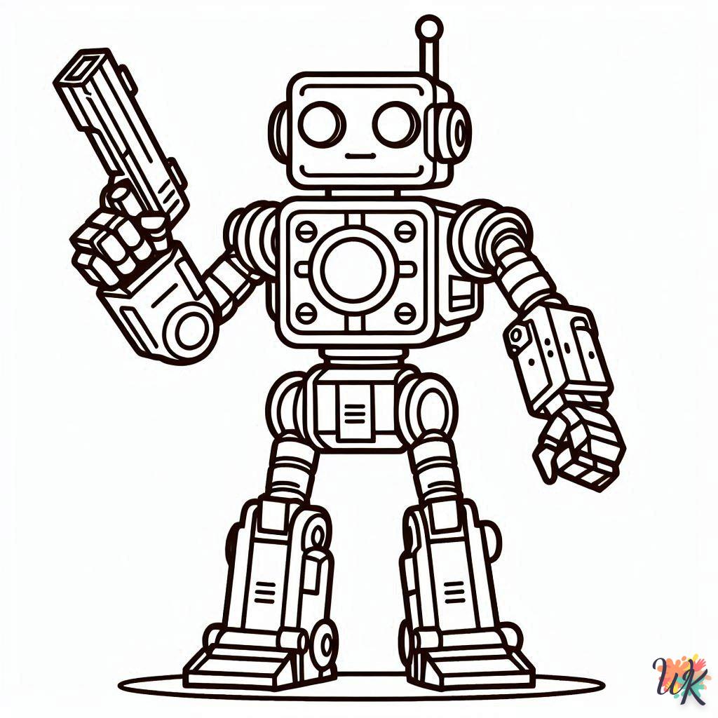 Dibujos Para Colorear Robot