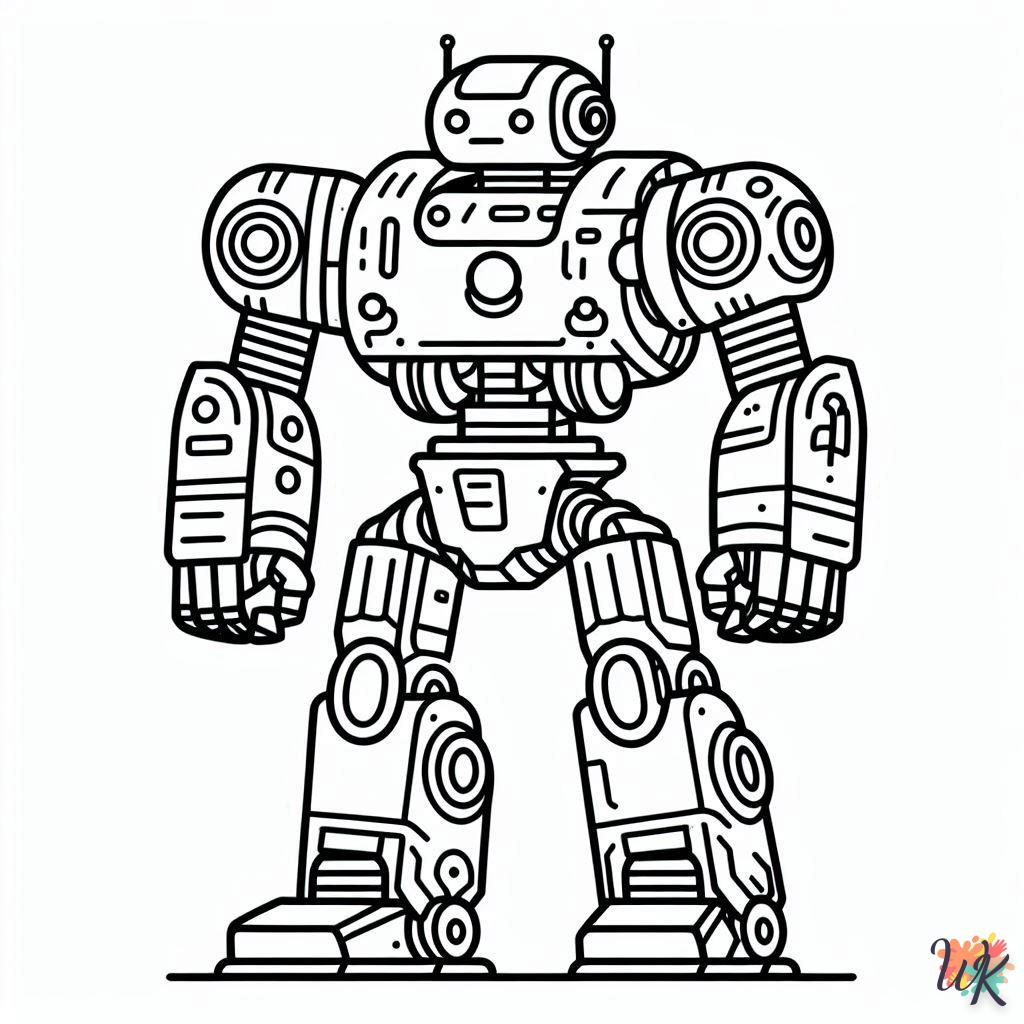 Dibujos Para Colorear Robot