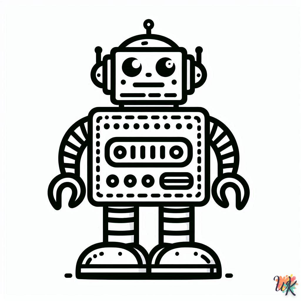 Dibujos Para Colorear Robot