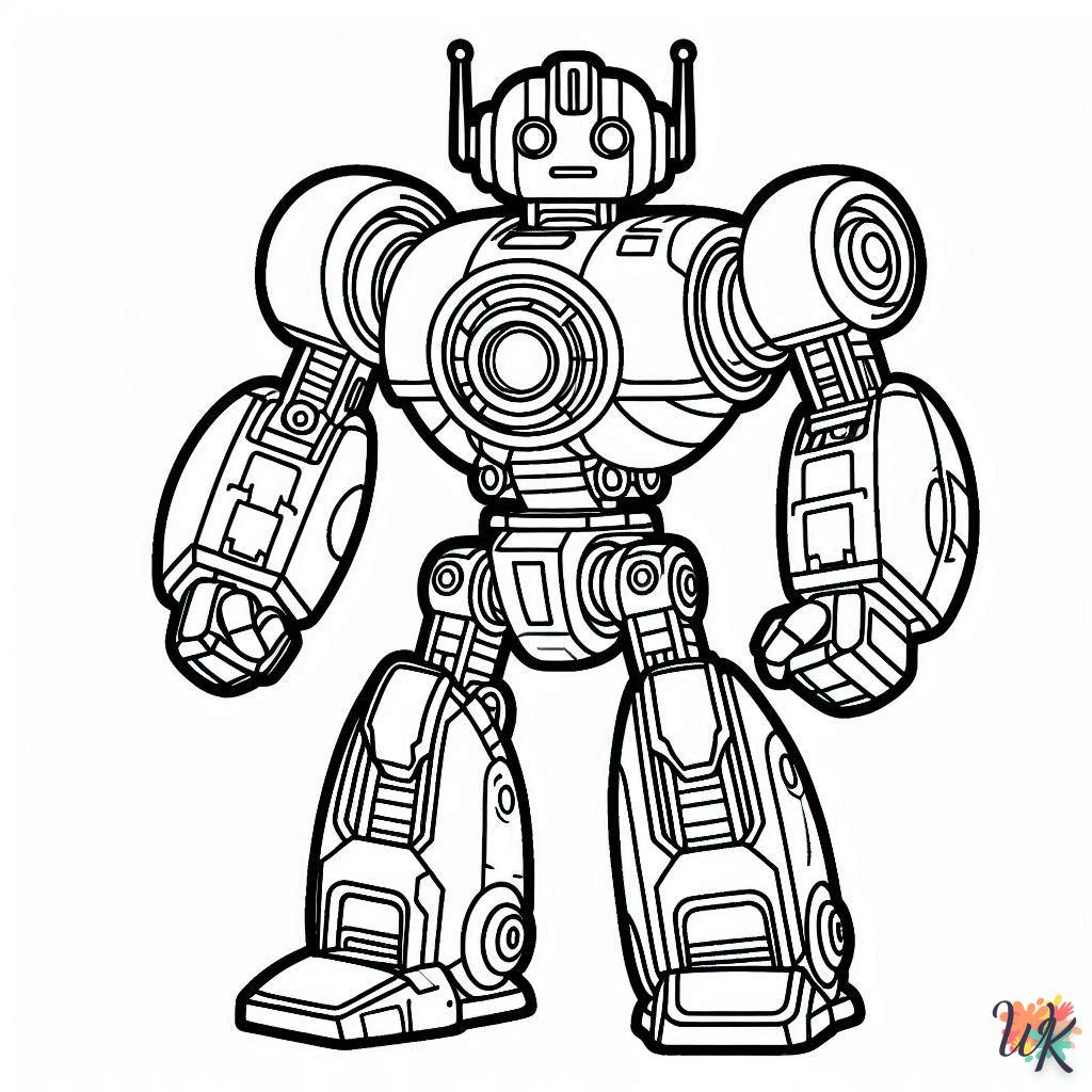 Dibujos Para Colorear Robot