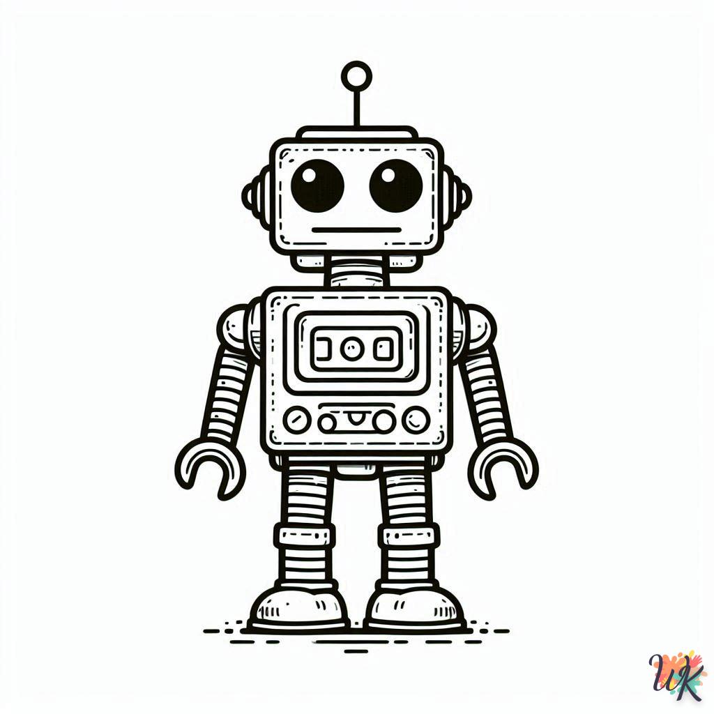 Dibujos Para Colorear Robot