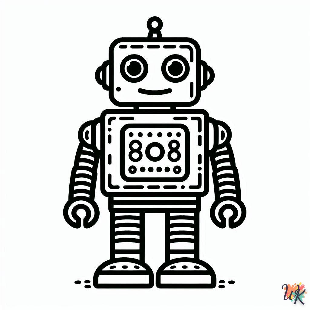 Dibujos Para Colorear Robot