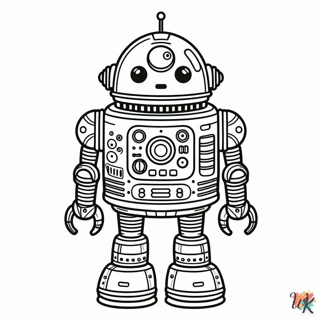 Dibujos Para Colorear Robot