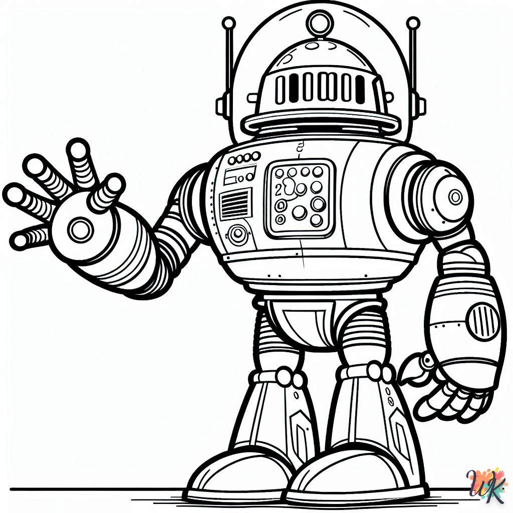 Dibujos Para Colorear Robot