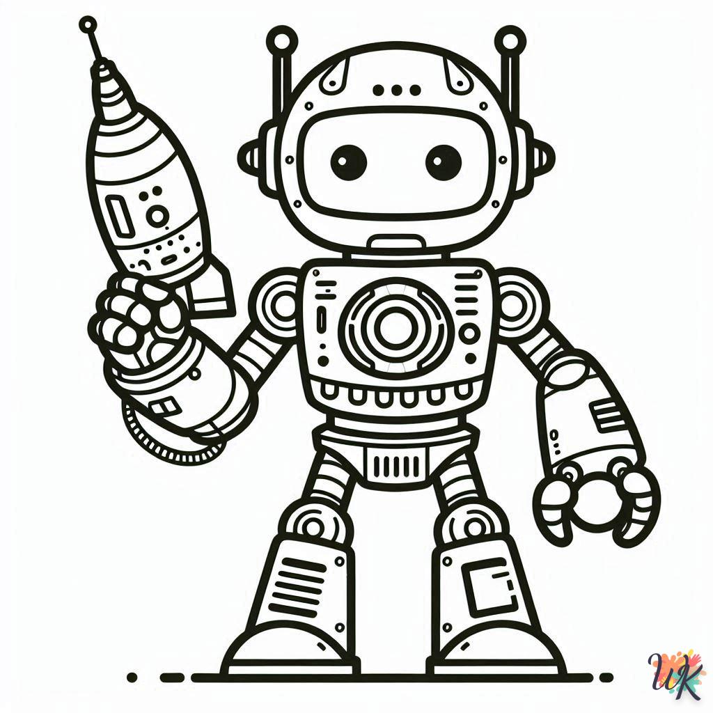 Dibujos Para Colorear Robot