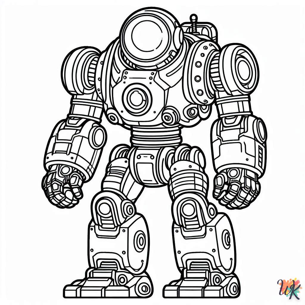 Dibujos Para Colorear Robot