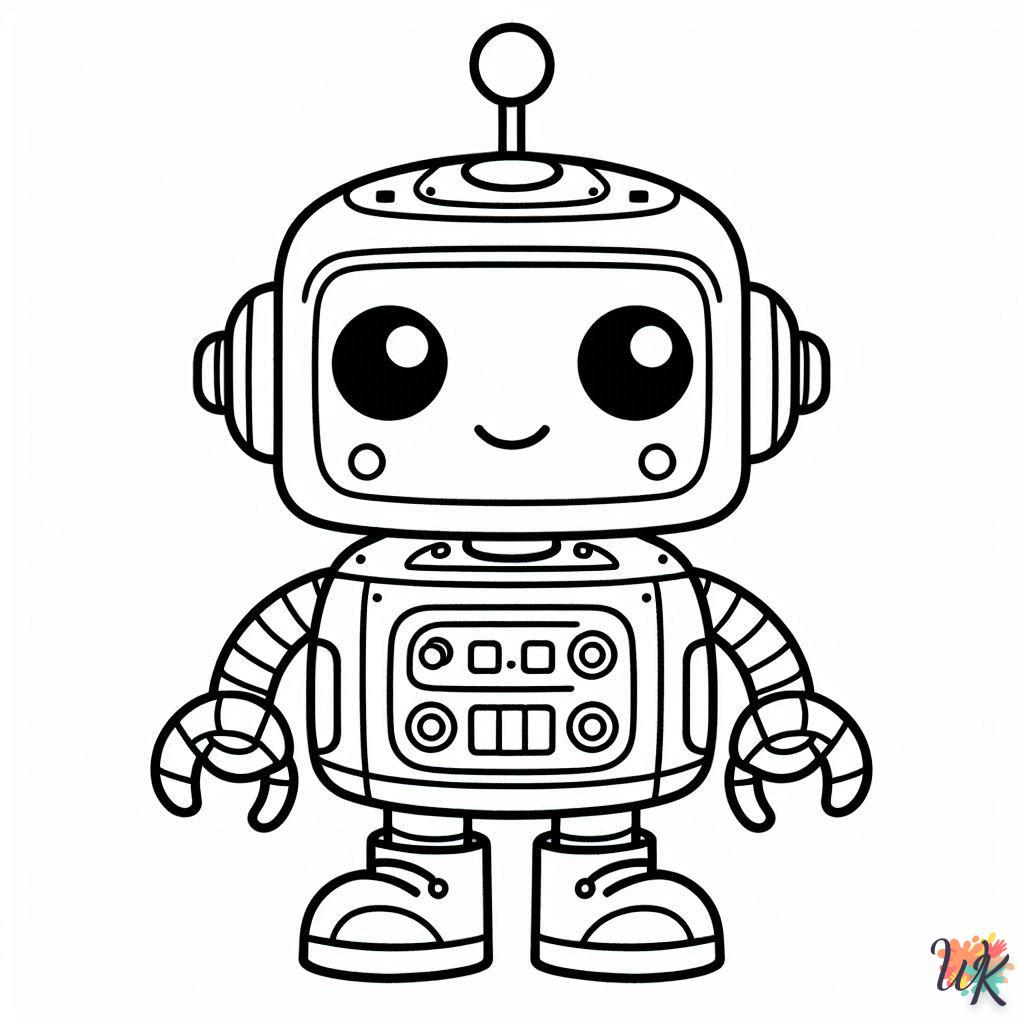 Dibujos Para Colorear Robot