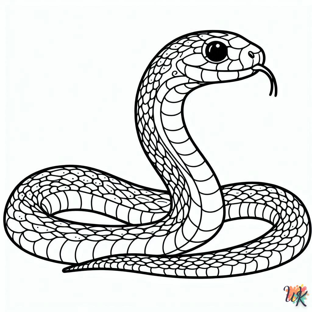 Dibujos Para Colorear Serpiente