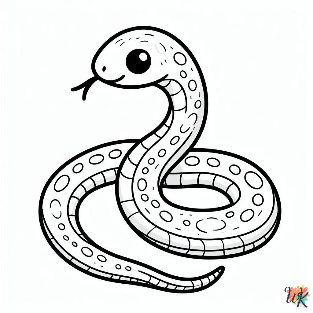 Dibujos Para Colorear Serpiente