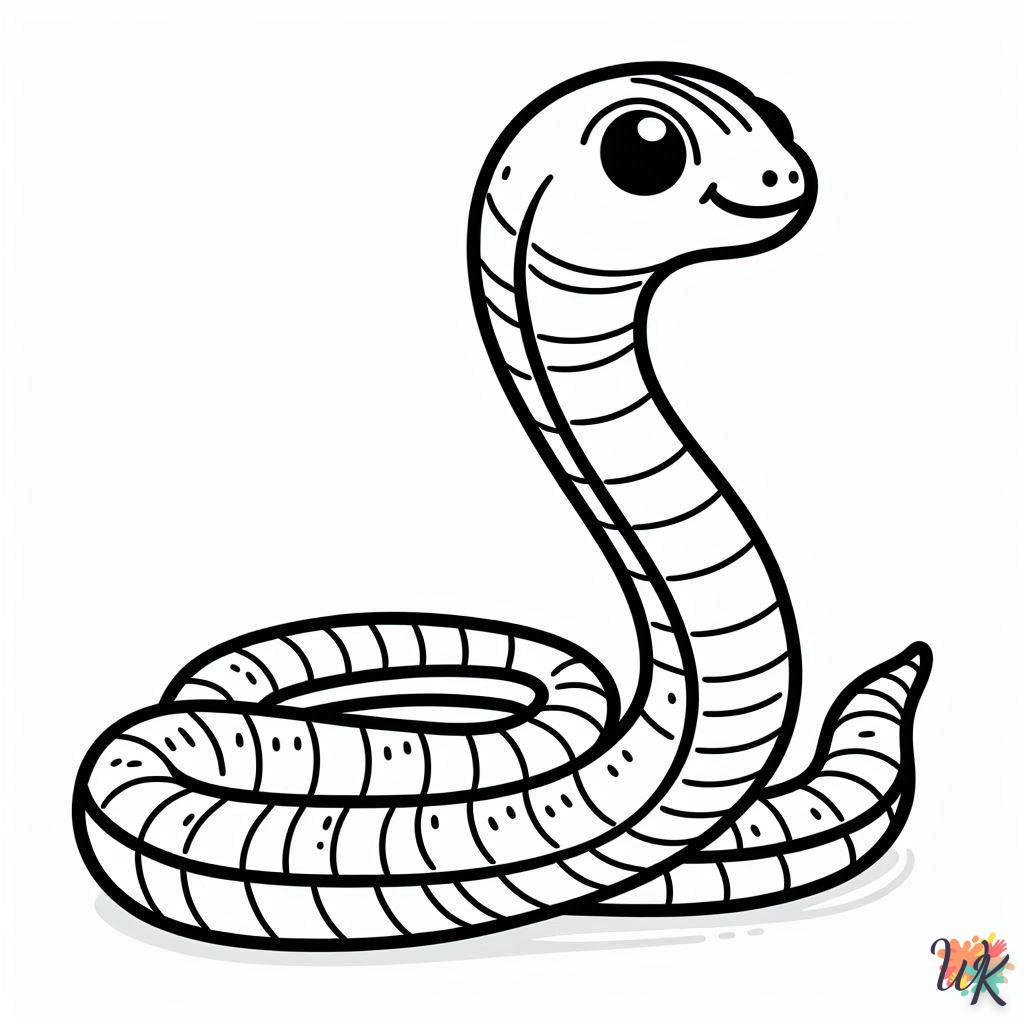 Dibujos Para Colorear Serpiente