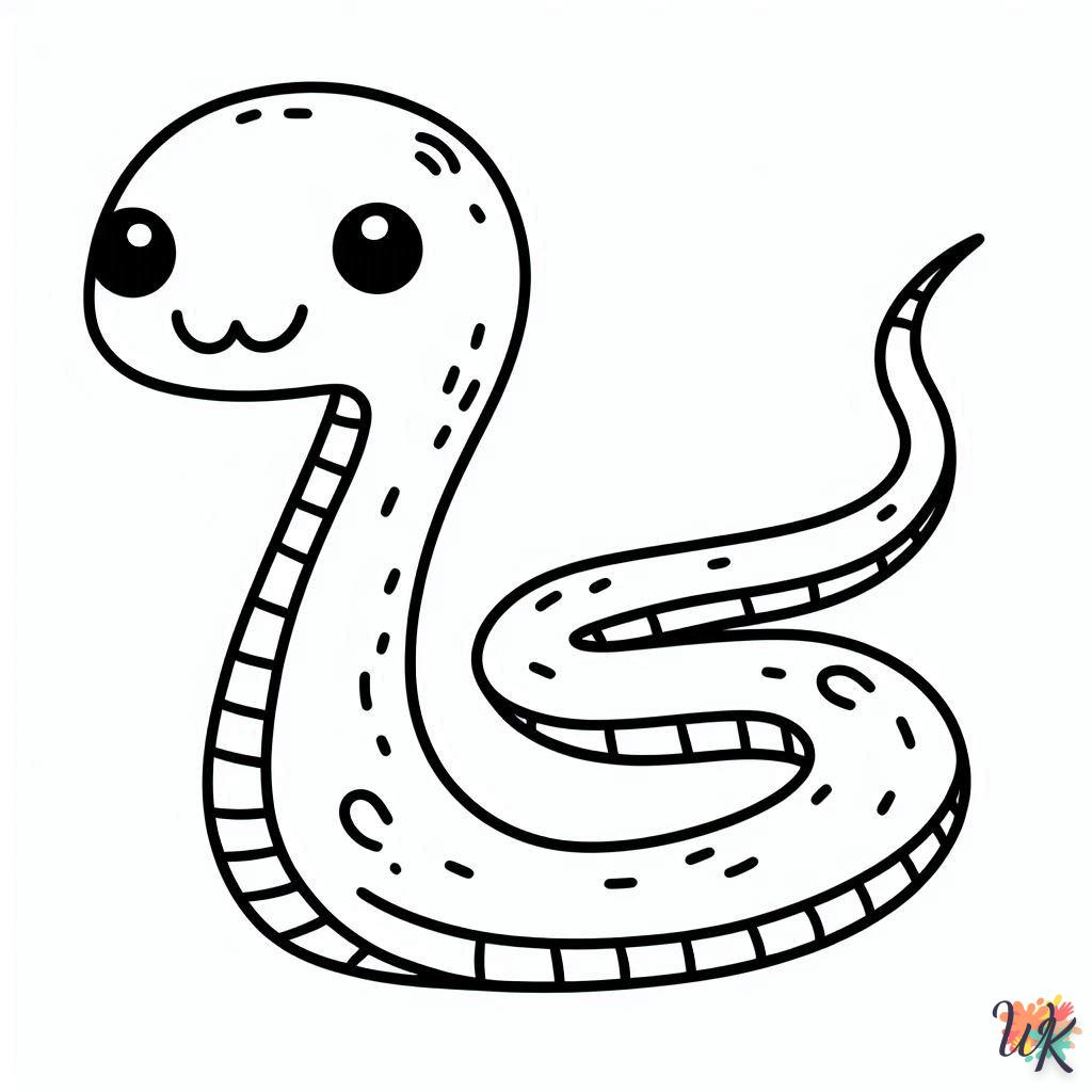 Dibujos Para Colorear Serpiente