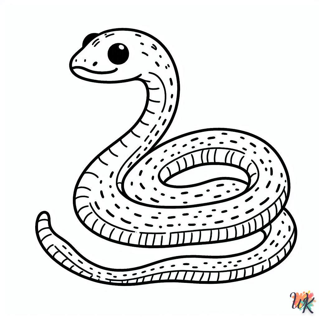 Dibujos Para Colorear Serpiente