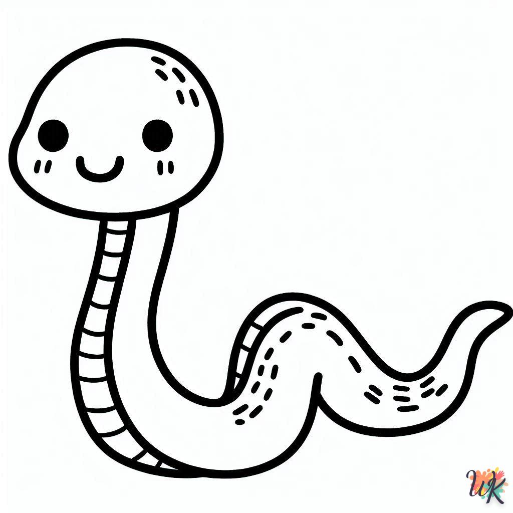 Dibujos Para Colorear Serpiente