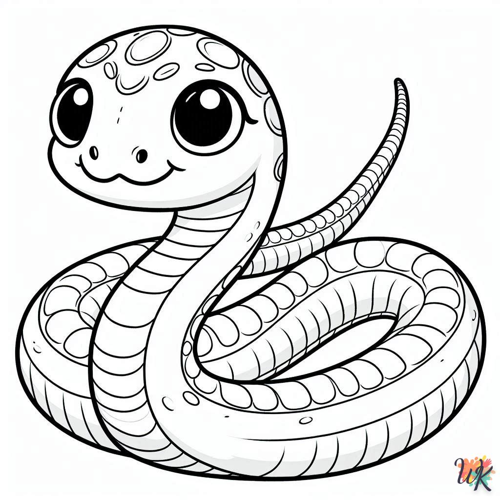 Dibujos Para Colorear Serpiente