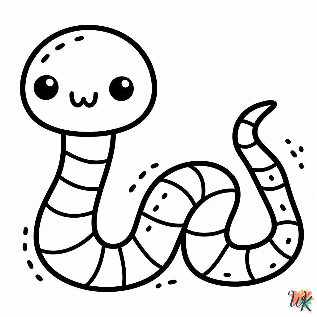 Dibujos Para Colorear Serpiente