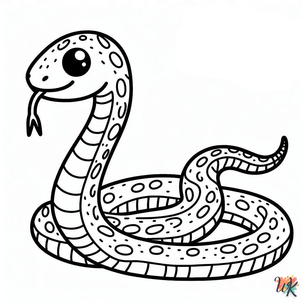 Dibujos Para Colorear Serpiente