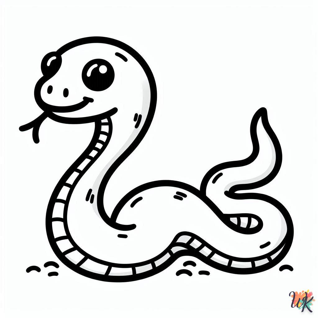 Dibujos Para Colorear Serpiente