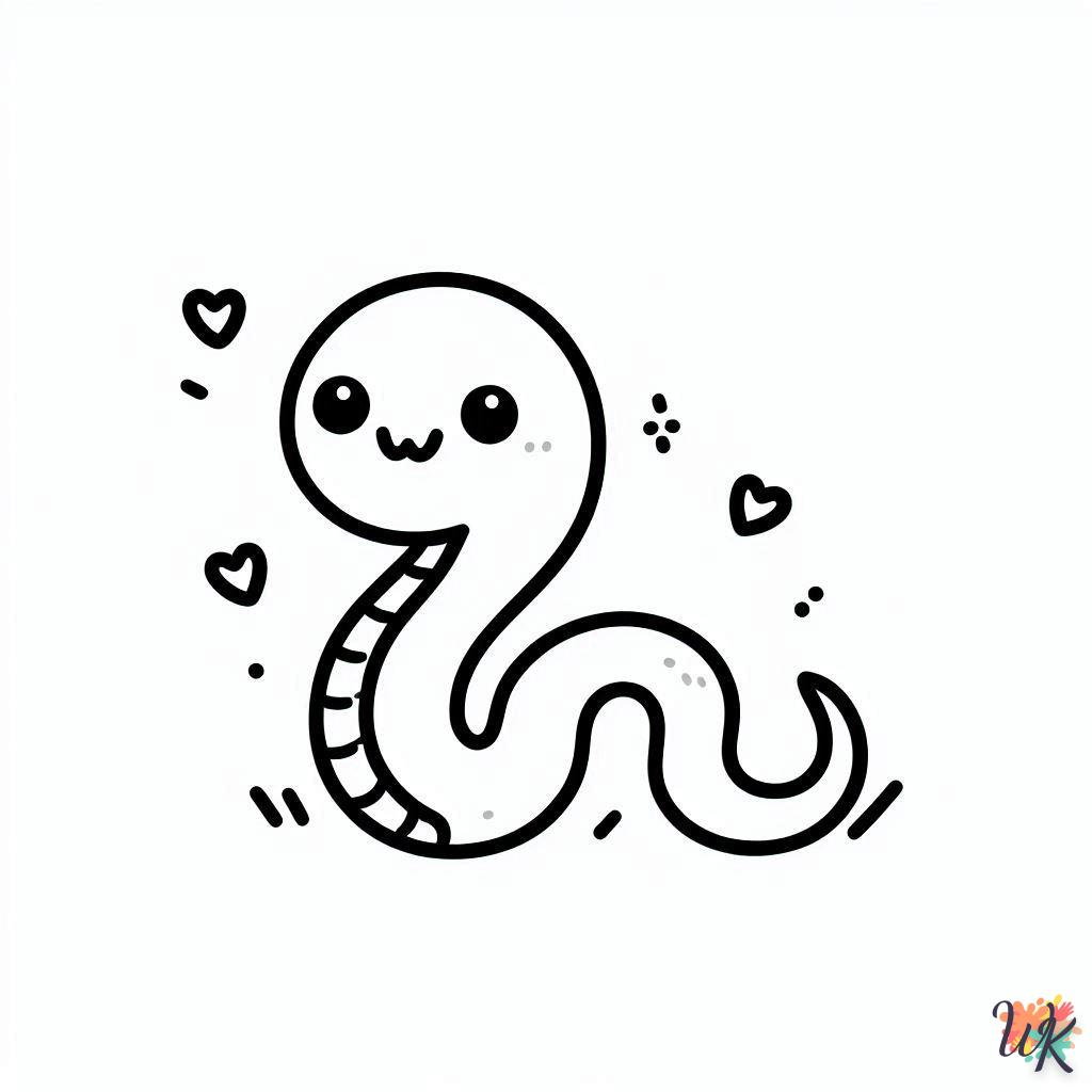 Dibujos Para Colorear Serpiente