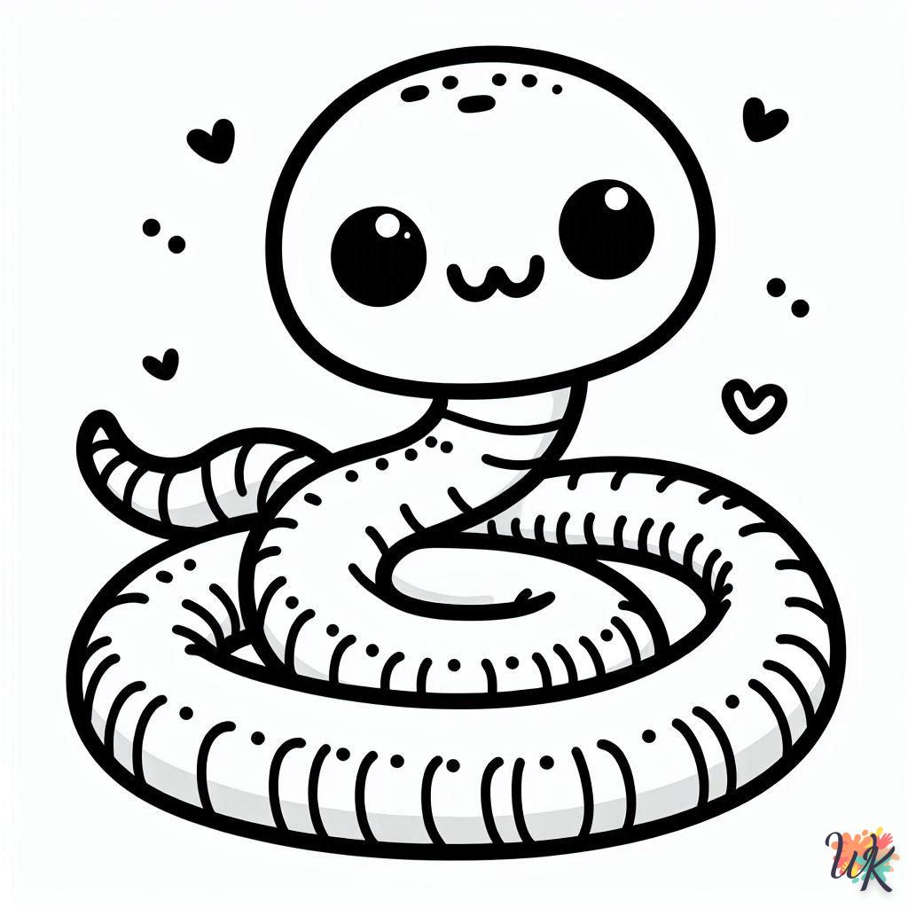 Dibujos Para Colorear Serpiente