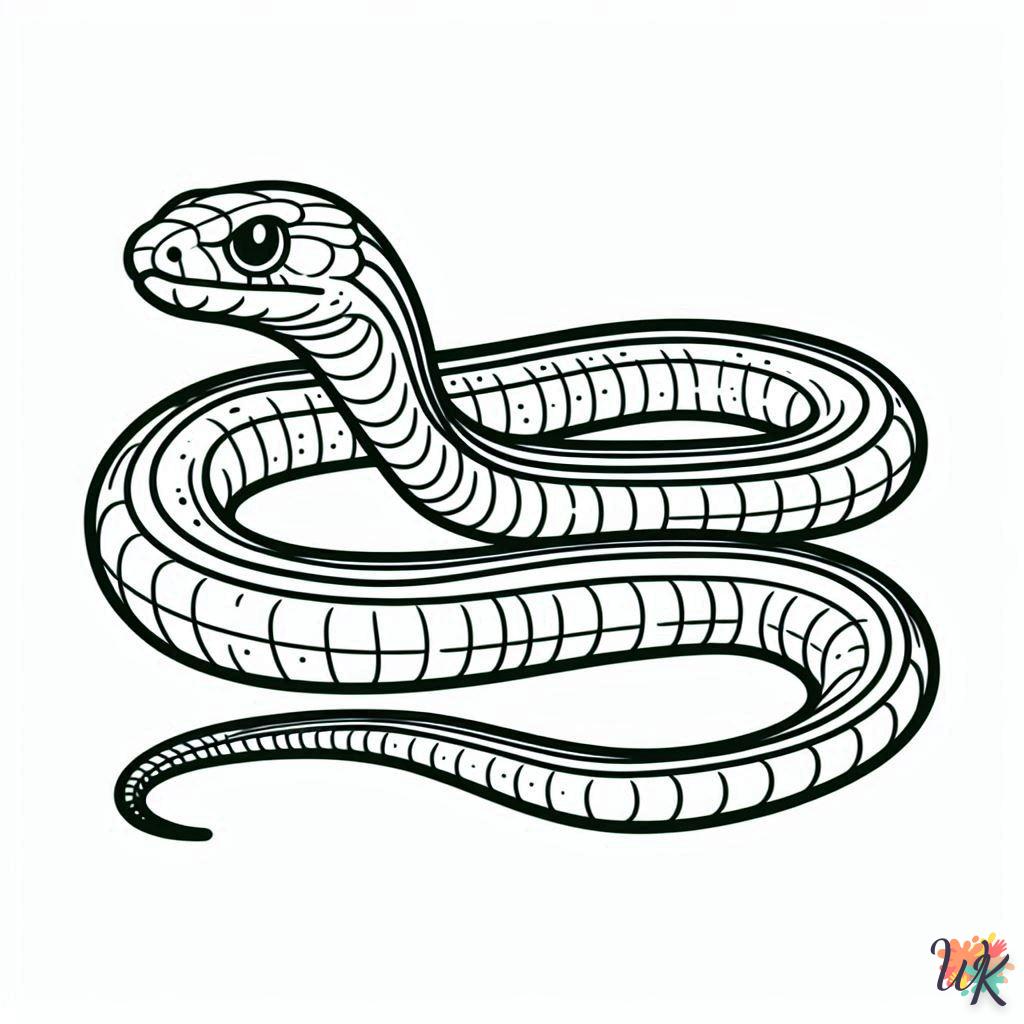 Dibujos Para Colorear Serpiente