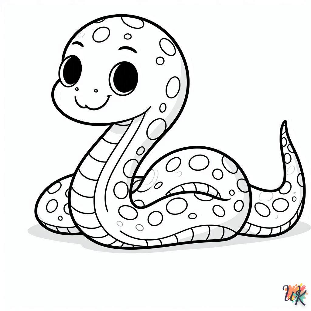 Dibujos Para Colorear Serpiente