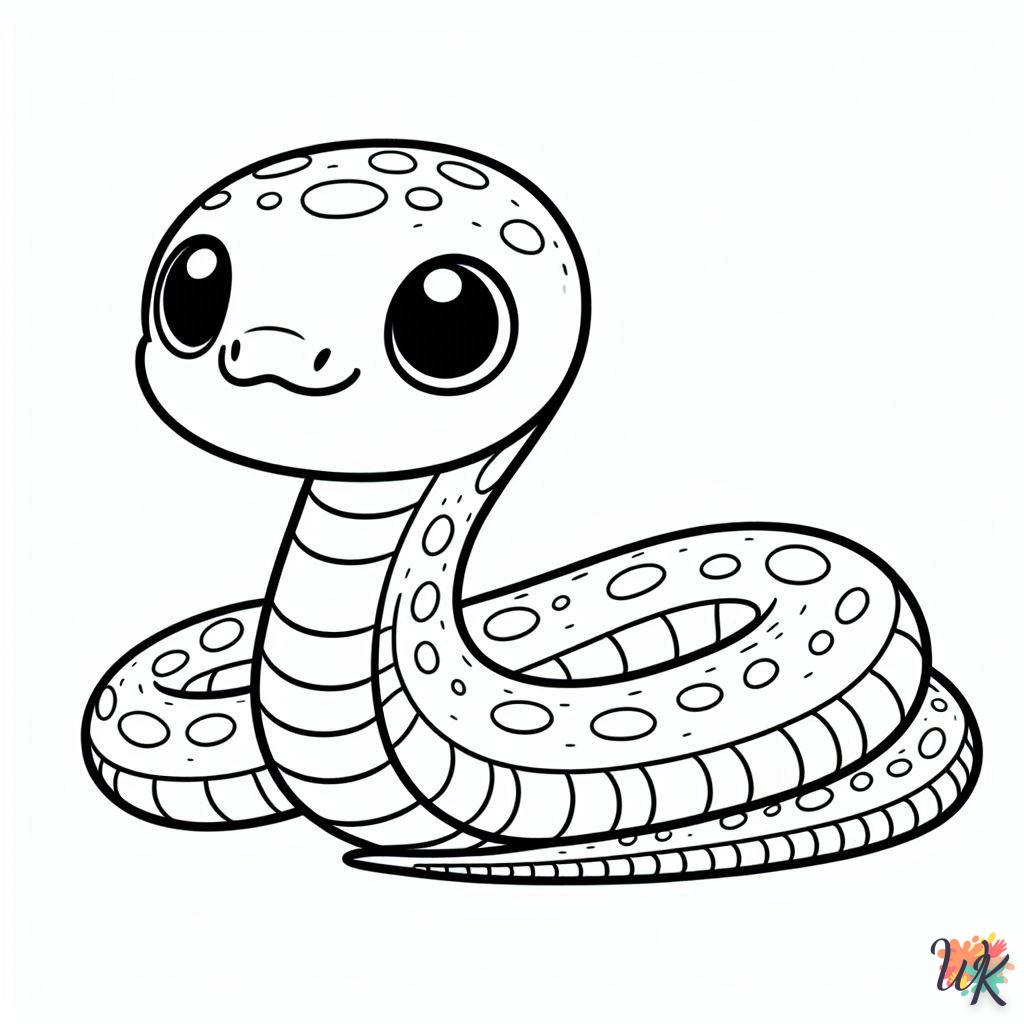 Dibujos Para Colorear Serpiente