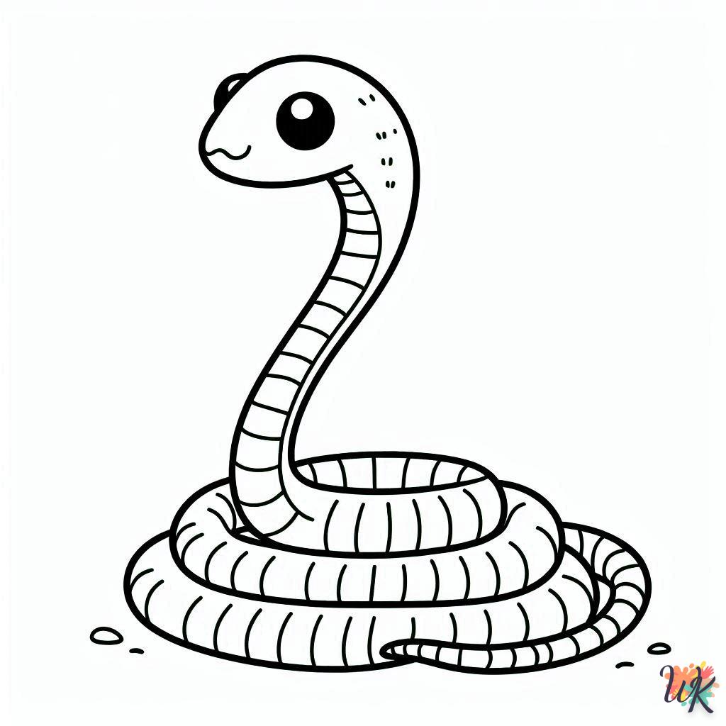 Dibujos Para Colorear Serpiente