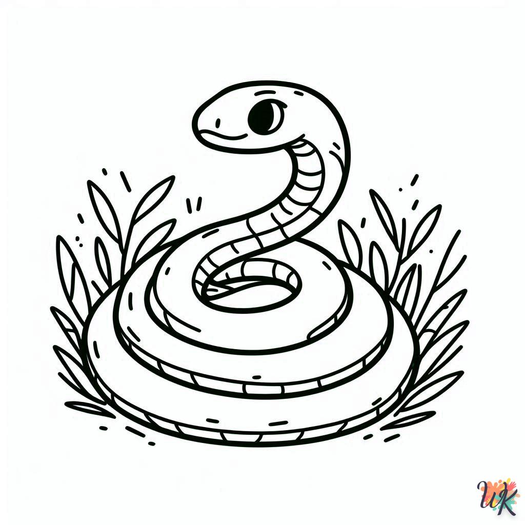 Dibujos Para Colorear Serpiente